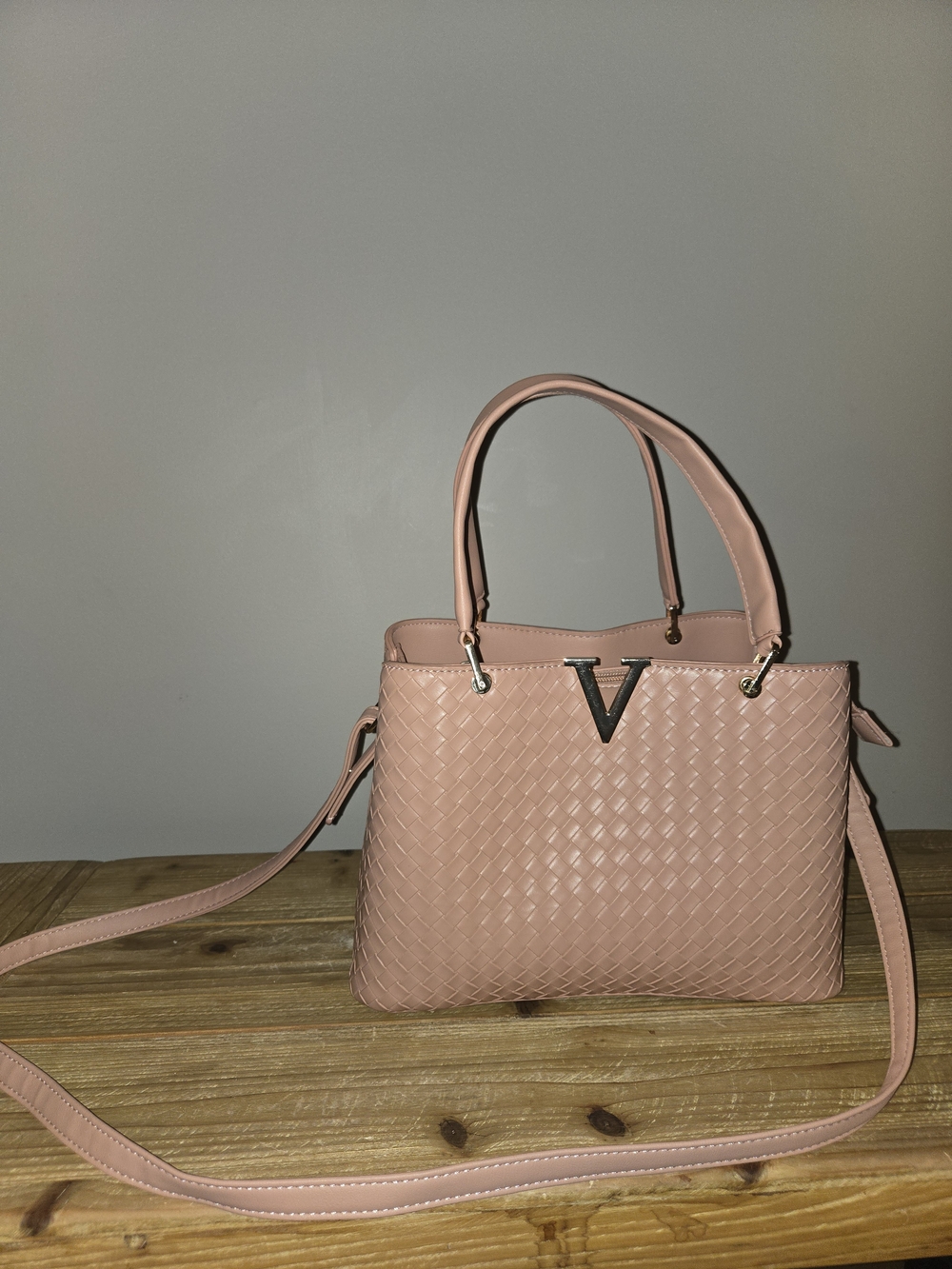 Crossi New York Blush Pink Purse